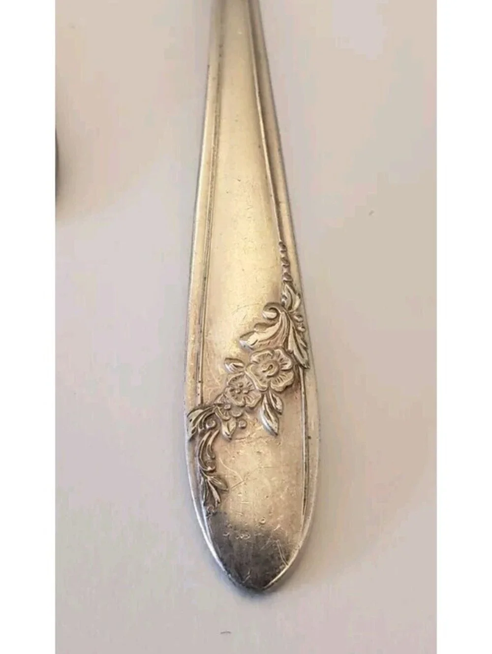 VTG International Stainless Deluxe Tutor Plate Oneida Baby Fork Spoon